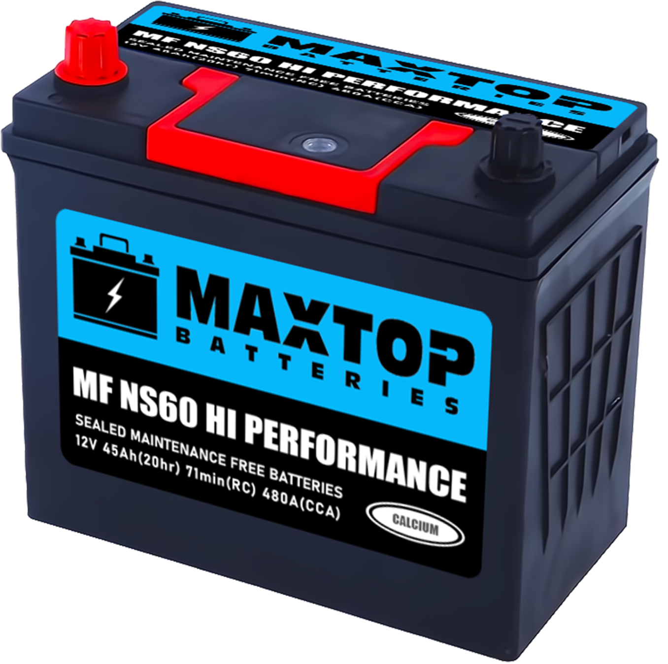 MAXTOP MF NS60/46B24R 12V 45Ah(C20) - JAPAN STANDARD JIS SERY BATTERY ...