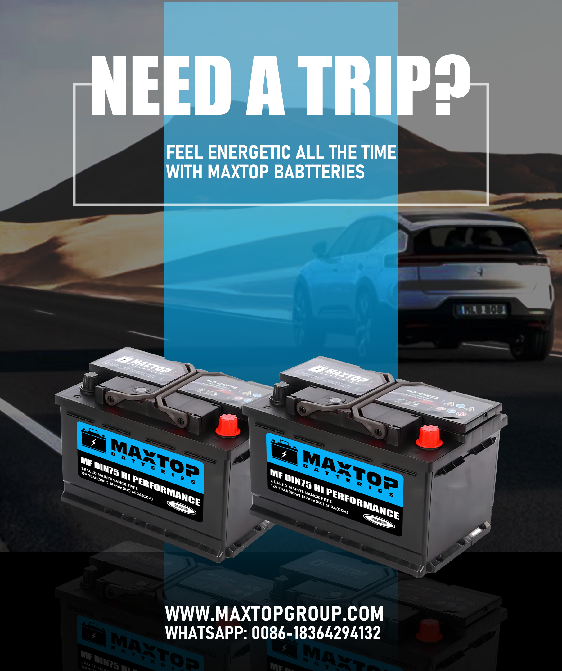 MAXTOP BATTERIES DIN75