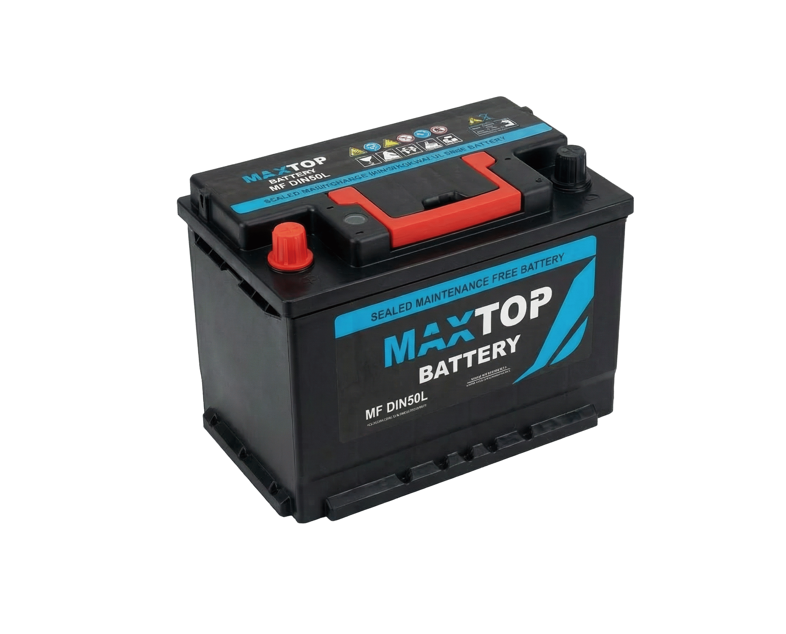 MAXTOP MF DIN50L (GERMAN DIN STANDARDS 12V 50AH AUTO BATTERY)