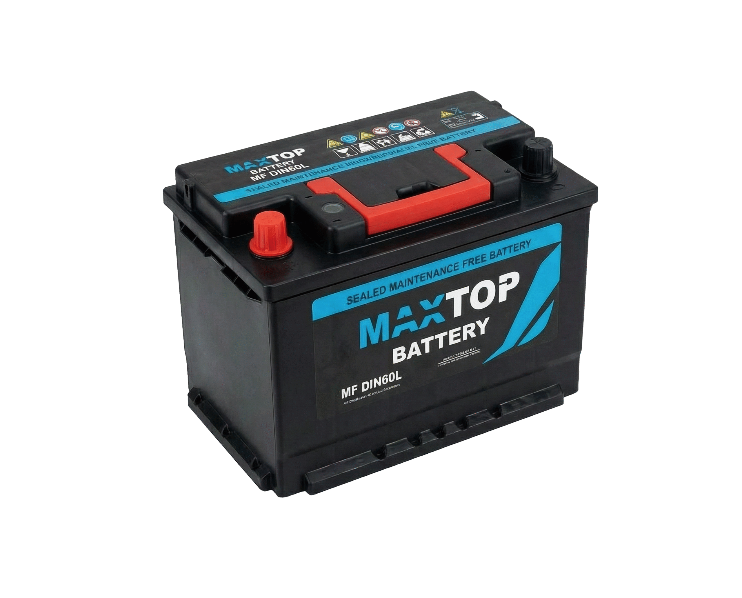 MAXTOP MF DIN60L (GERMAN DIN STANDARDS 12V 60AH AUTO BATTERY)