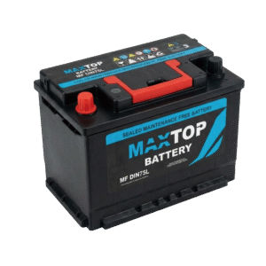 MAXTOP MF DIN75L (GERMAN DIN STANDARDS 12V 75AH AUTO BATTERY)