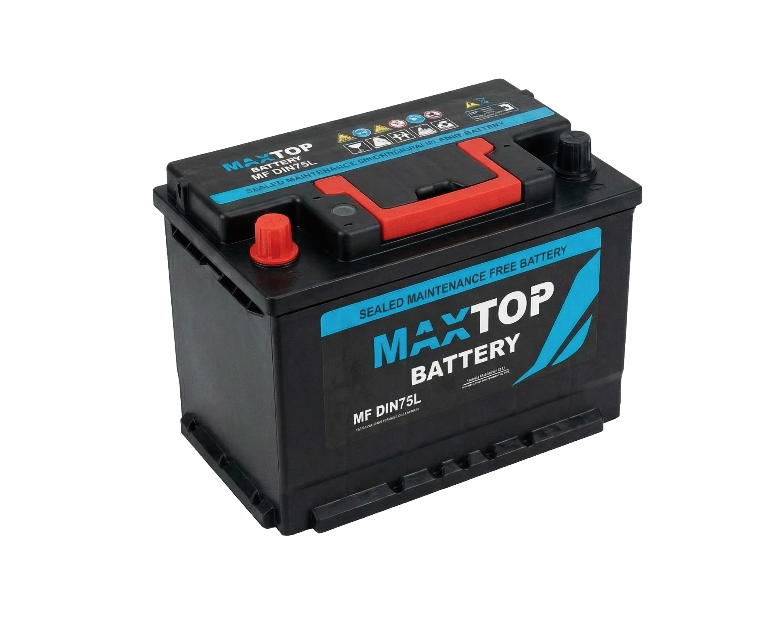 MAXTOP MF DIN75L (GERMAN DIN STANDARDS 12V 75AH AUTO BATTERY)